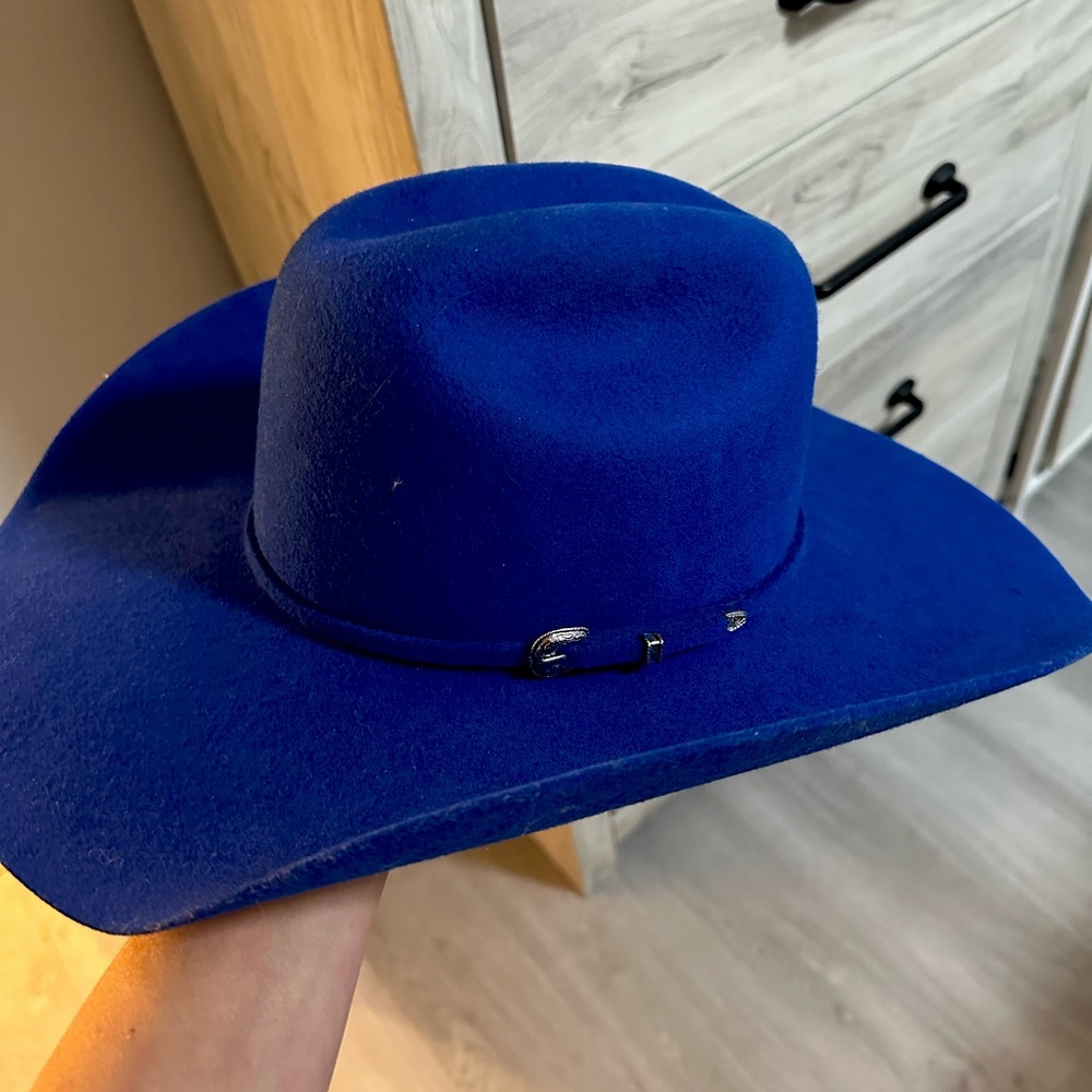 Serratelli Royal Blue Cowboy Hat 7”